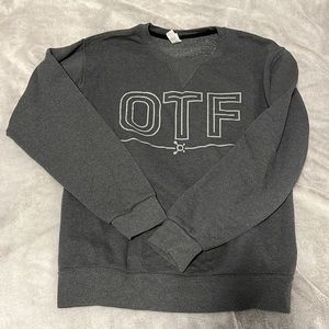 Orange Theory Sofspun Crewneck Sweatshirt Charcoal